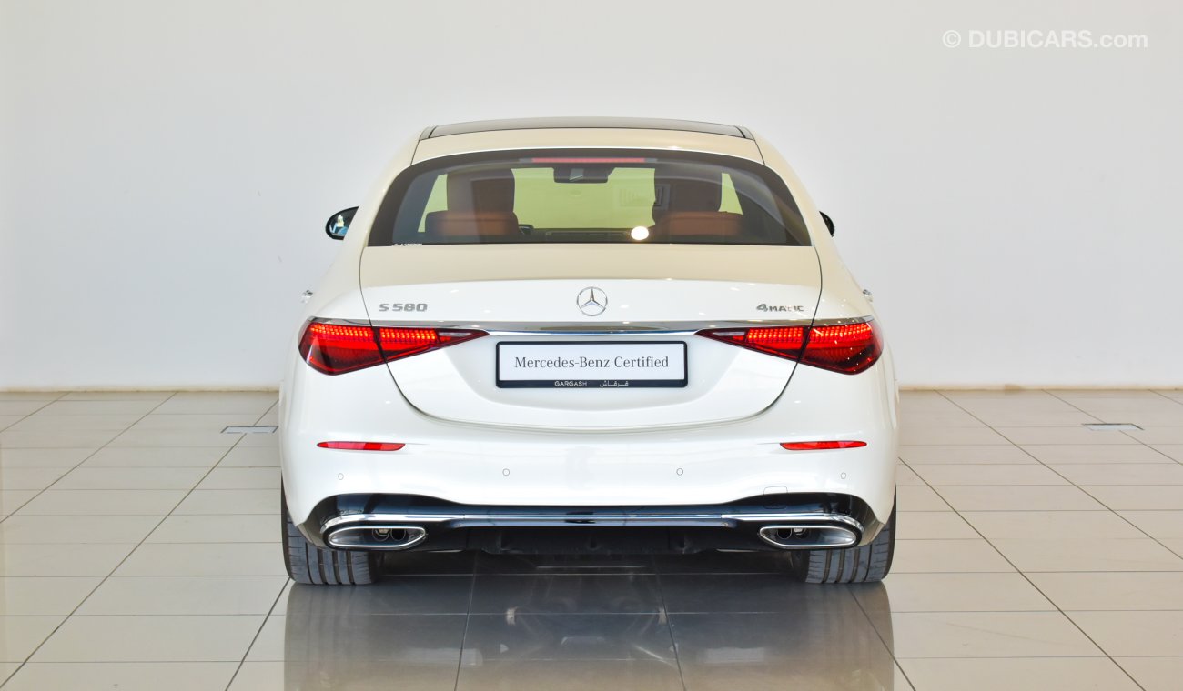Mercedes-Benz S 580 4matic / Reference: VSB 31528 Certified Pre-Owned with up to 5 YRS SERVICE PACKAGE!!!