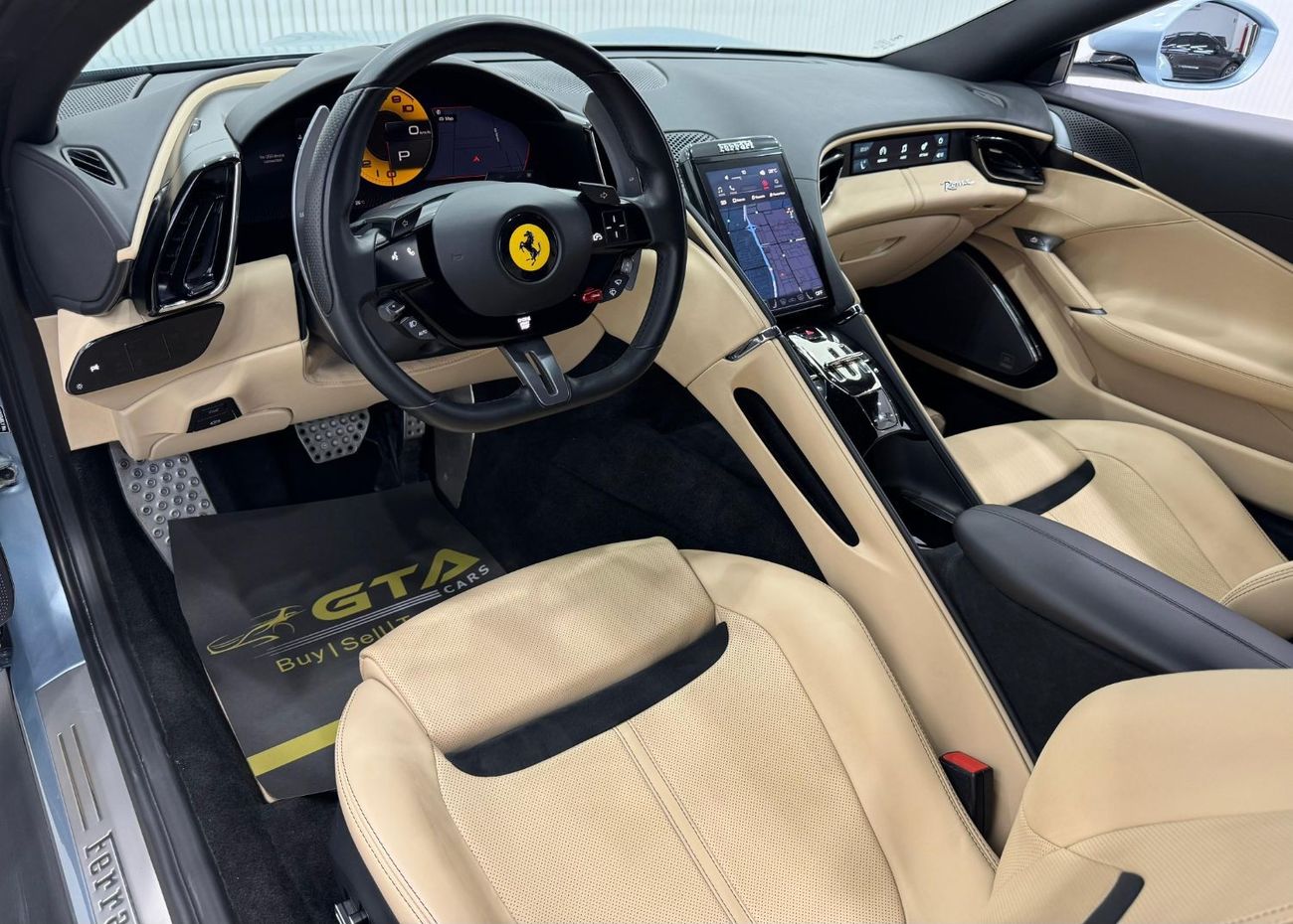 Ferrari Roma *Appointment Only* 2022 Ferrari Roma, May 2027 Ferrari Warranty, May 2029 Ferrari Service Pack, GCC