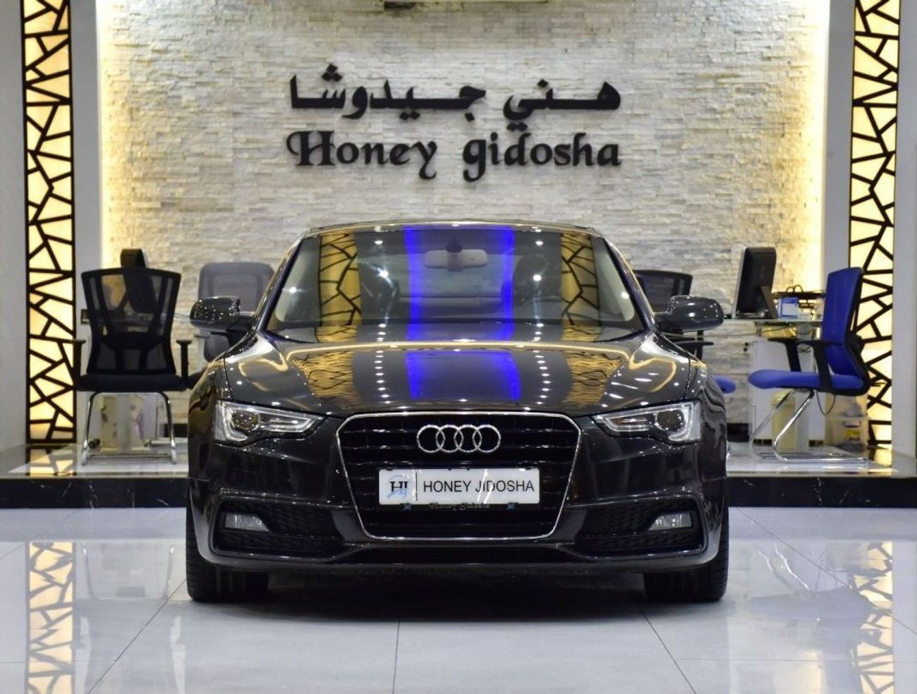 أودي A5 EXCELLENT DEAL for our Audi A5 35TFSi S-Line Coupe ( 2015 Model ) in Grey Color GCC Specs