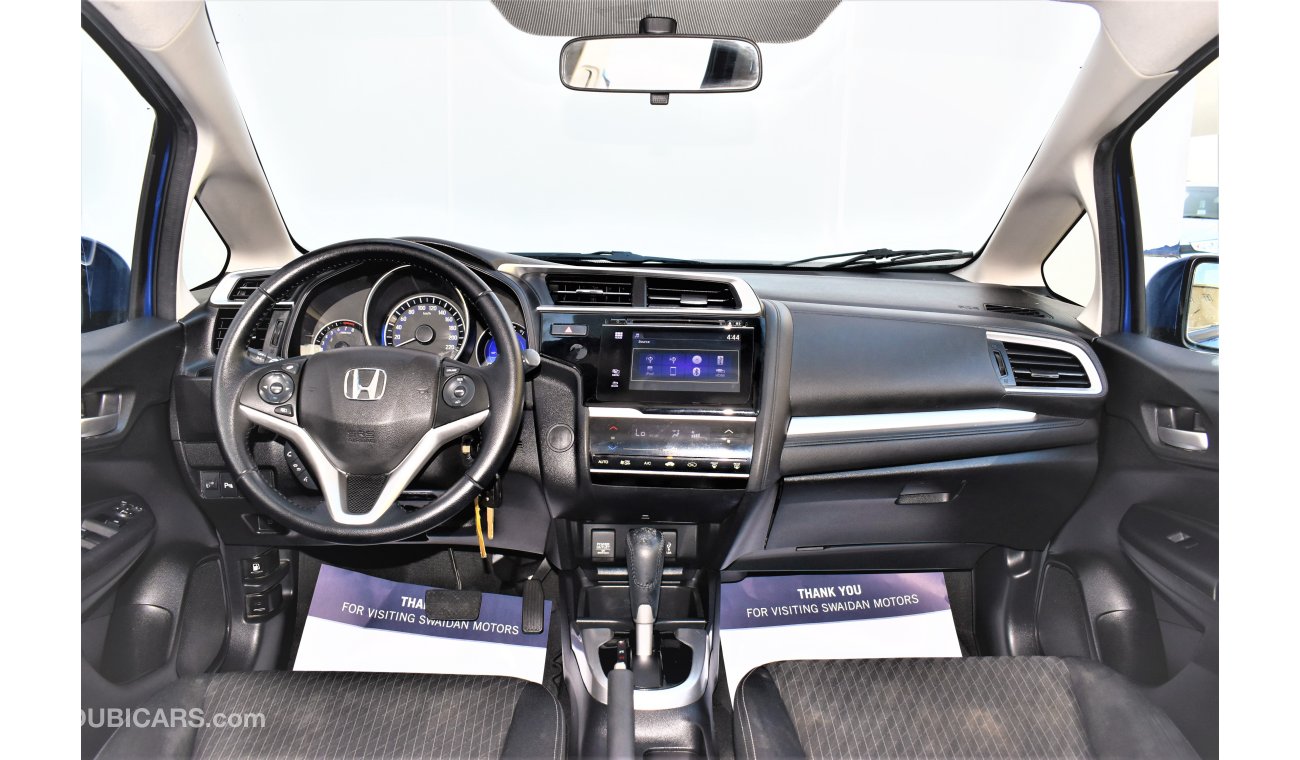 Honda Jazz AED 978 PM | 0% DP | 1.5L EX GCC WARRANTY