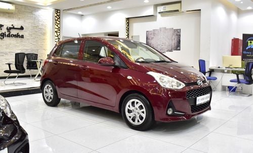 Hyundai Grand i10 EXCELLENT DEAL for our Hyundai Grand i10 ( 2018 Model ) in Red Color GCC Specs