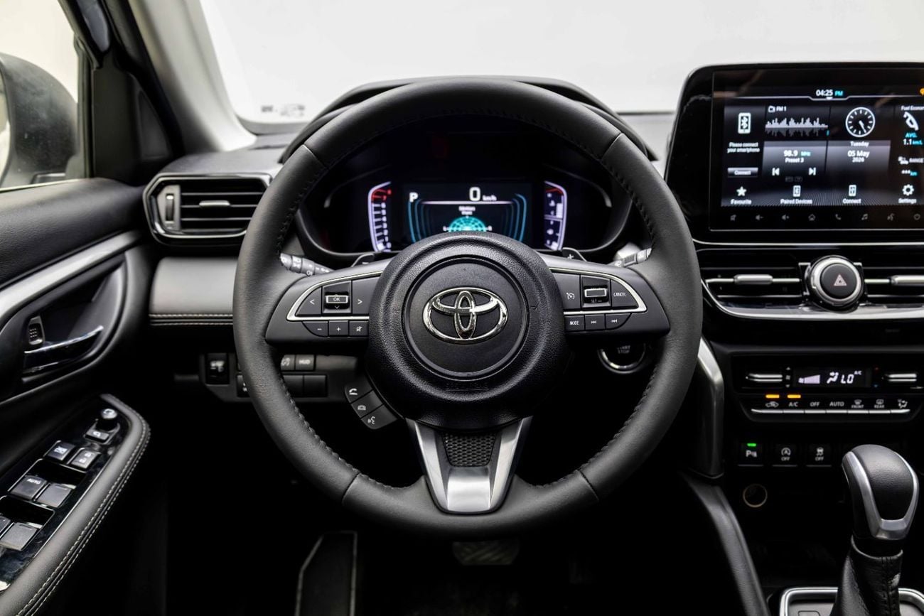 Toyota Urban Cruiser GLX 1.5L - Silver Metallic Inside Black | Export Only