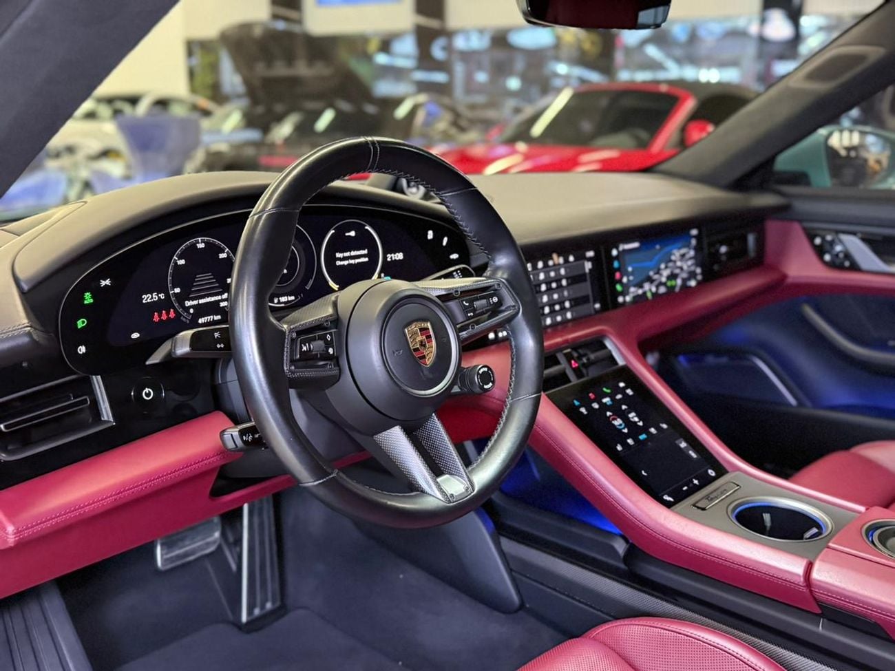 Porsche Taycan Turbo S (761 HP) 2021 Porsche Taycan Turbo S - GCC Specs - Low Mileage - Full service history - Perf
