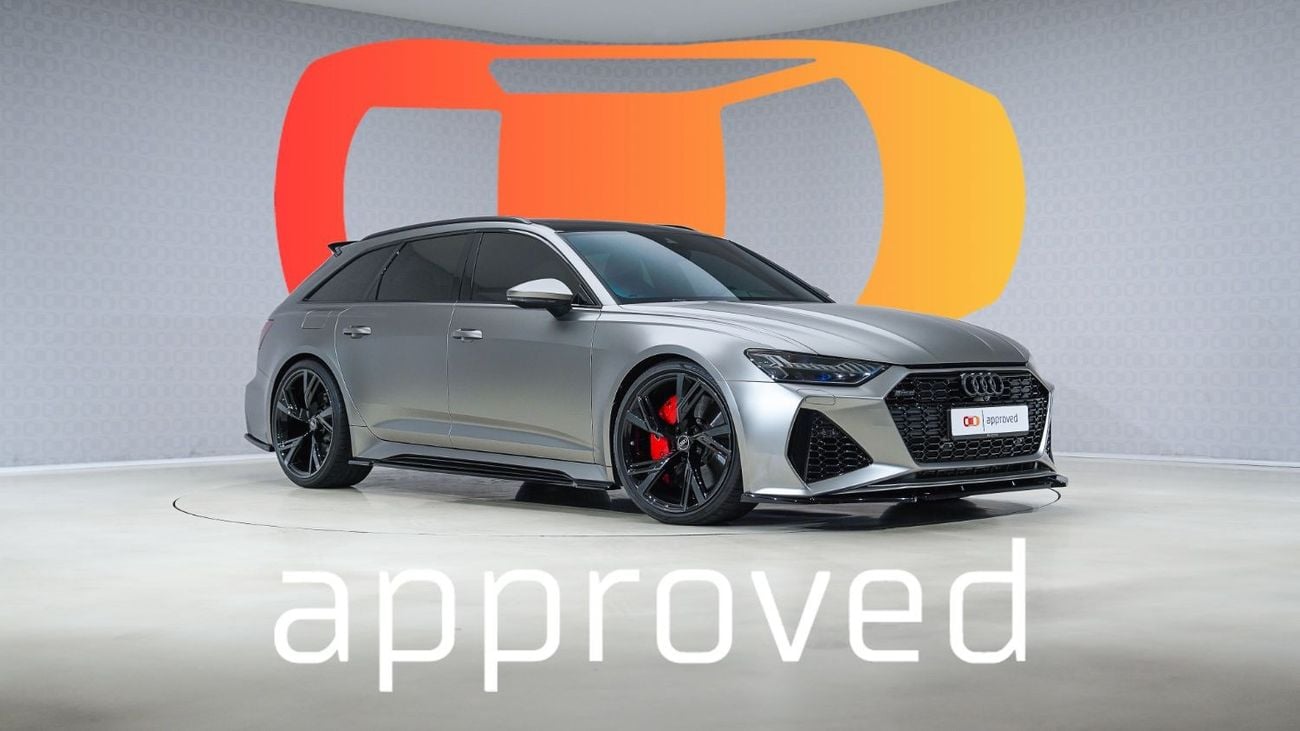 Audi RS6 Avant TFSI quattro 4.0L Maxton Design | AED 6303 PM | 2 Years Warranty