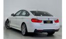 BMW 430i 2017 BMW 430i M-Sport, BMW Service History, Warranty, GCC