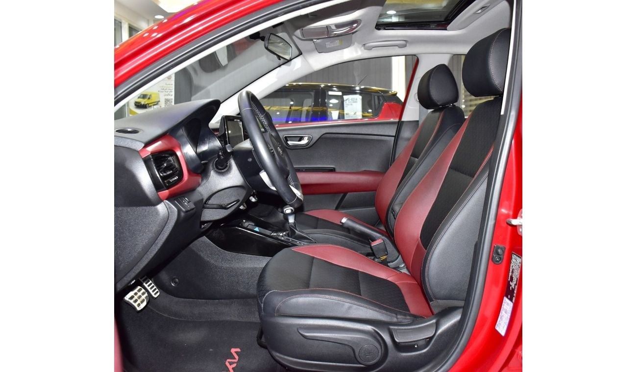 Kia Rio EXCELLENT DEAL for our KIA Rio 1.6L ( 2021 Model ) in Red Color GCC Specs