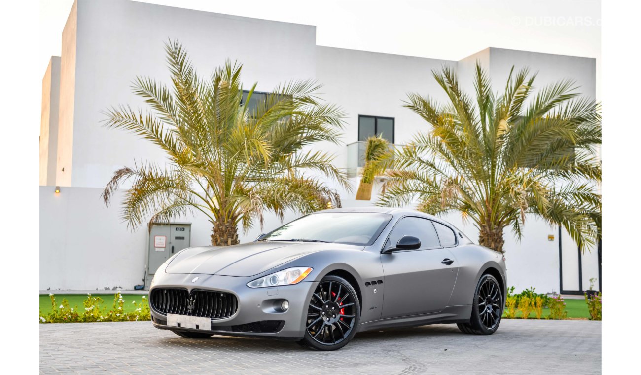 Maserati Granturismo S - GCC - AED 2,589 Per Month - 0% Down Payment