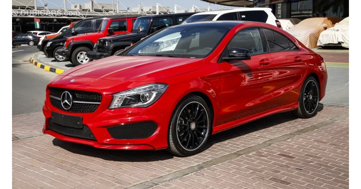 Mercedes-Benz CLA 250 4matic for sale: AED 173,000. Red, 2017