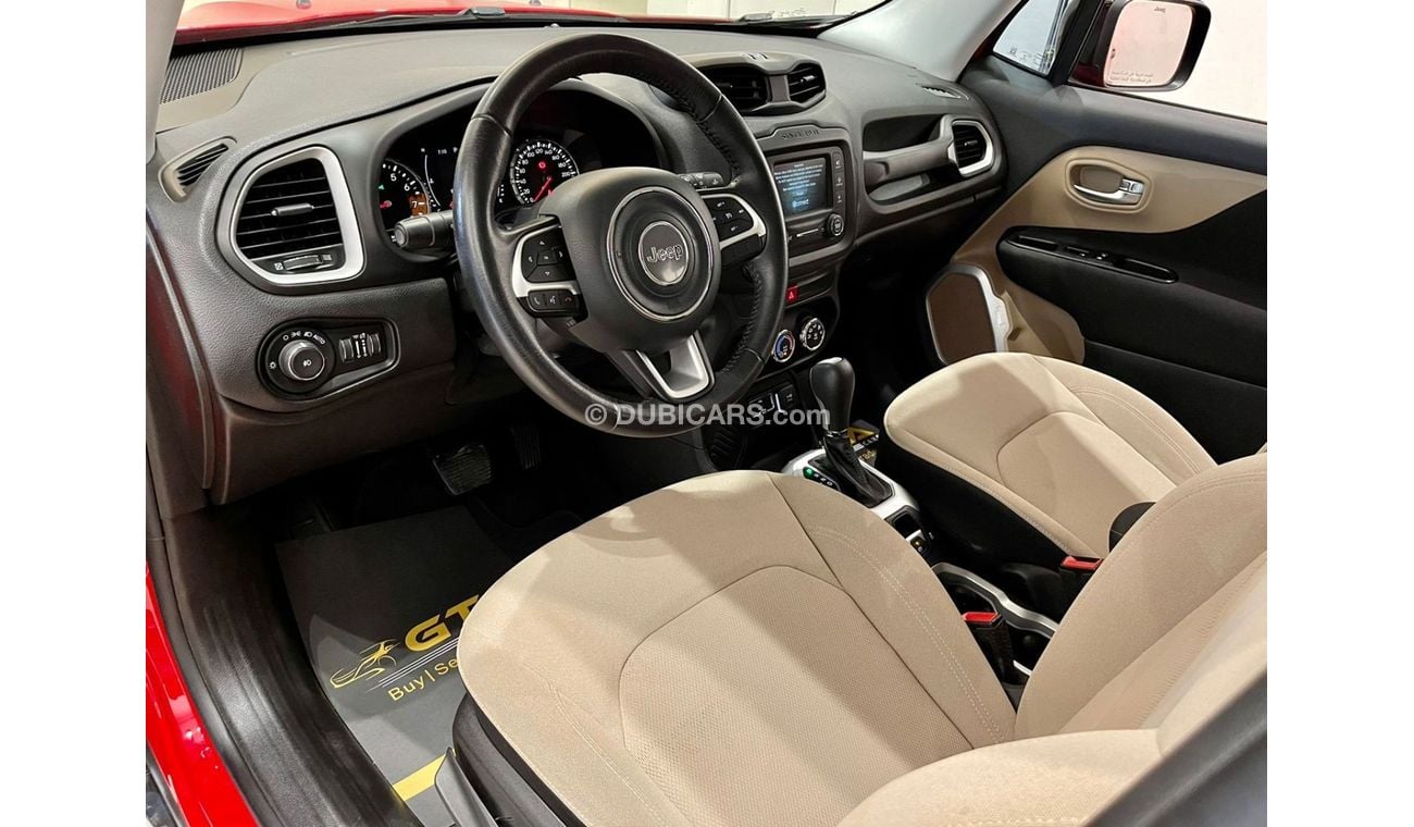 Jeep Renegade 2017 Renegade Longitude, Full Service History, Warranty, GCC