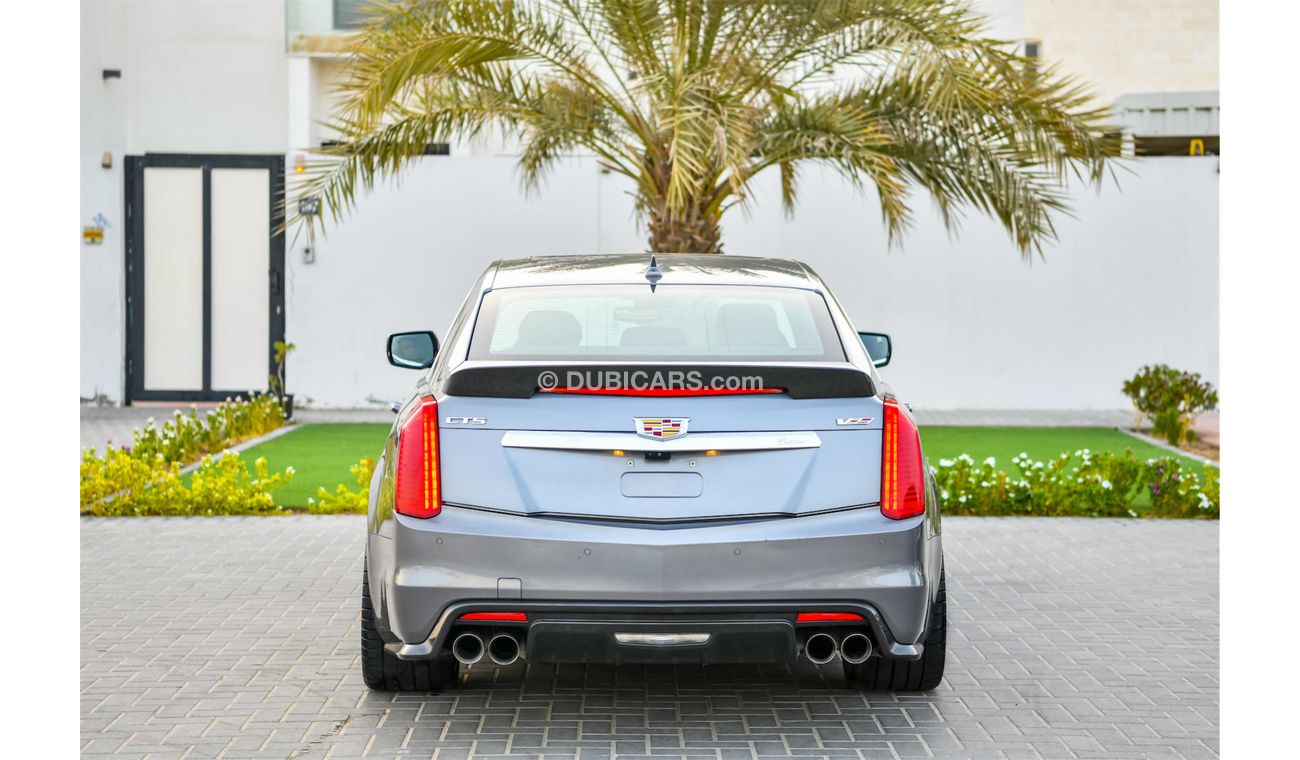 كاديلاك CTS -V 6.2L 640 HP - Sedan - AED 4,485 PM - 0% DP