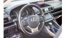 Lexus IS300 Premier LEXUS IS 300  Full Option  2020 GCC Under Warranty