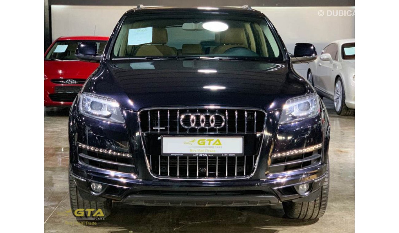 Audi Q7 Audi Warranty, Service History, GCC, Just Been Serviced!