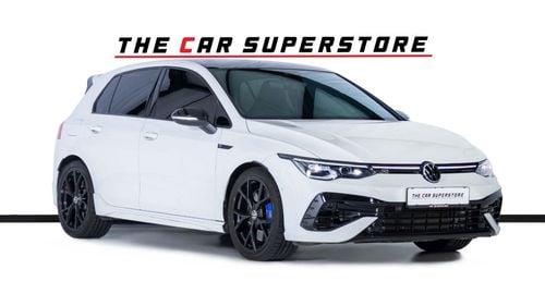 Volkswagen Golf R Base 2.0T GCC-1 Owner-Al Nabooda Warranty Until 2028- Service Package Until 2026-Top Of The Line