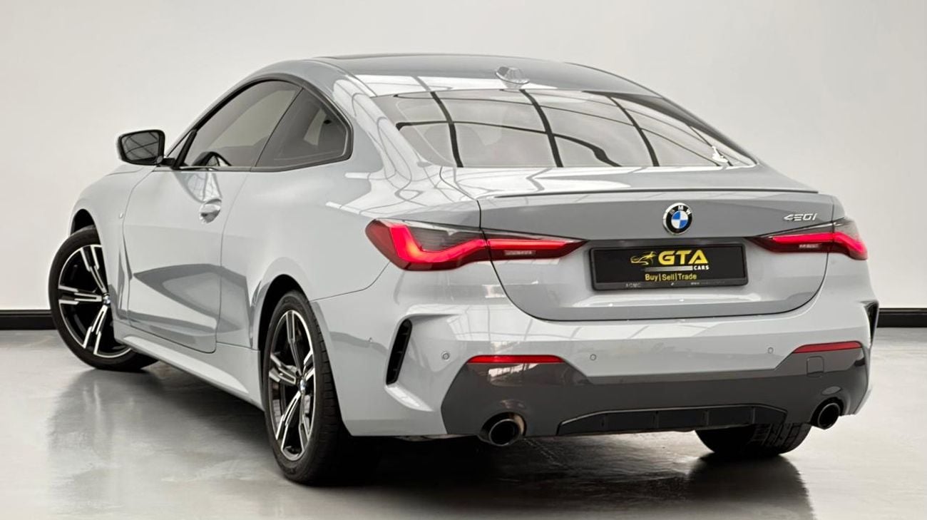 BMW 420i 2024 BMW 420i M-Sport Coupe, 08/2028 BMW Warranty + Service Contract, BMW Full Service History, GCC