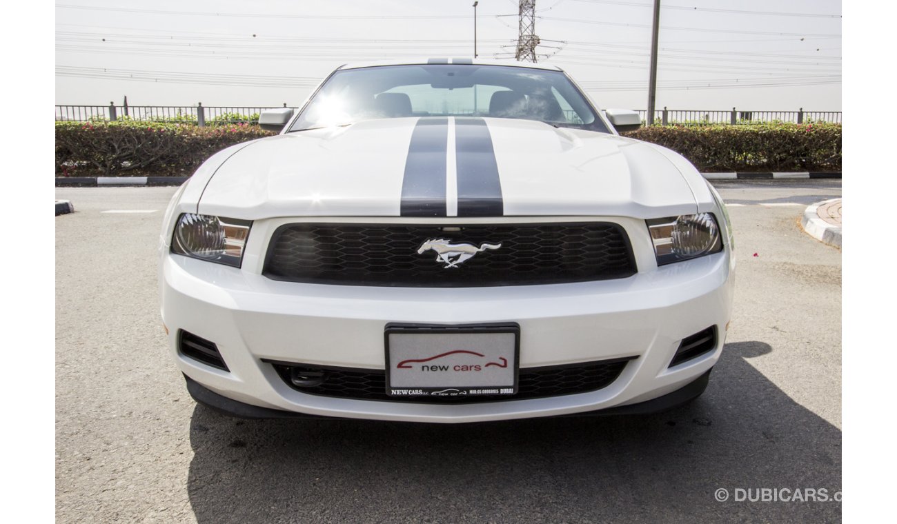 Ford Mustang GCC FORD MUSTANG - V6 -2012  - ZERO DOWN PAYMENT - 655 AED/MONTHLY - 1 YEAR WARRANTY