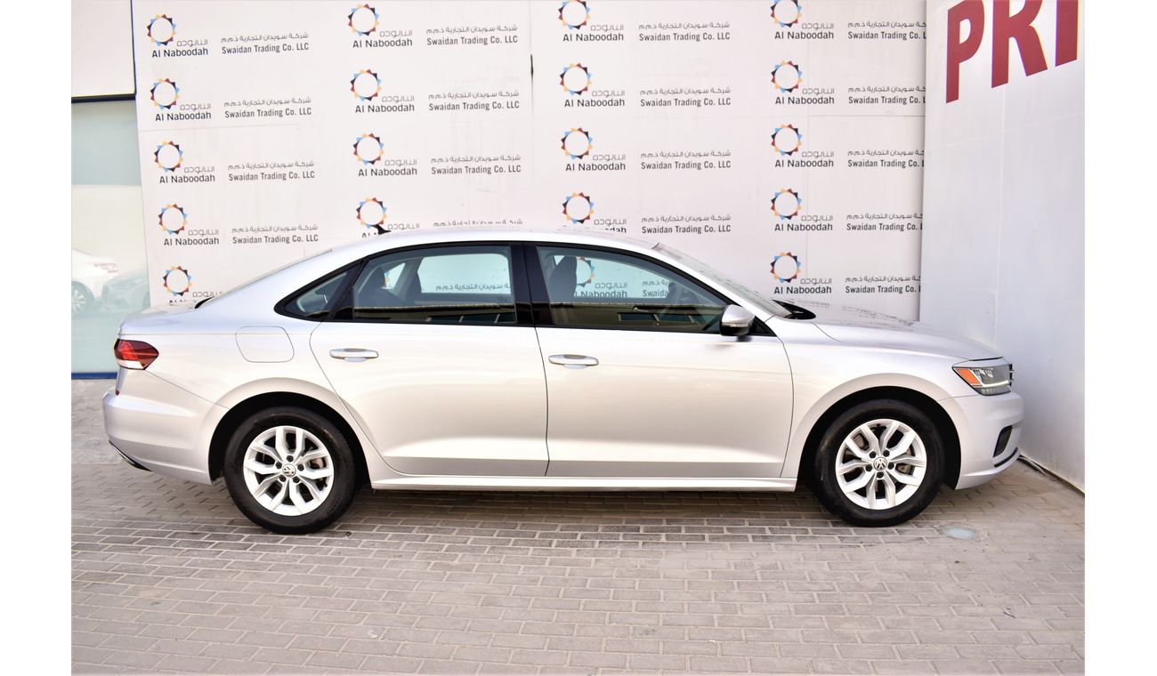 Volkswagen Passat AED 1370 PM | 2.5L S GCC DEALER WARRANTY