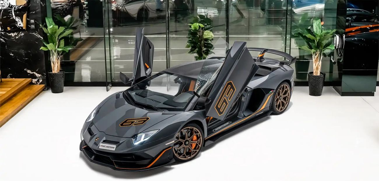 لامبورغيني أفينتادور 6.5L 12 Cylinder Naturally Aspirated Engine