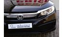 Honda Civic AED 959 PM | 1.6L DX GCC DEALER WARRANTY