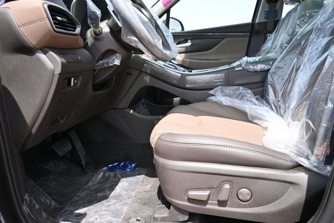 هيونداي سانتا في هيونداي سانتا في 2.5 لتر بنزين ، دفع رباعي ، دفع أمامي ، 5 أبواب ، مقاعد كهربائية أمامية ، سقف بانور