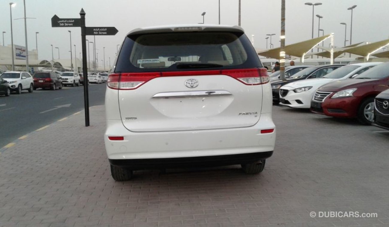 Toyota Previa Toyota previa 2015 white no paint no accident