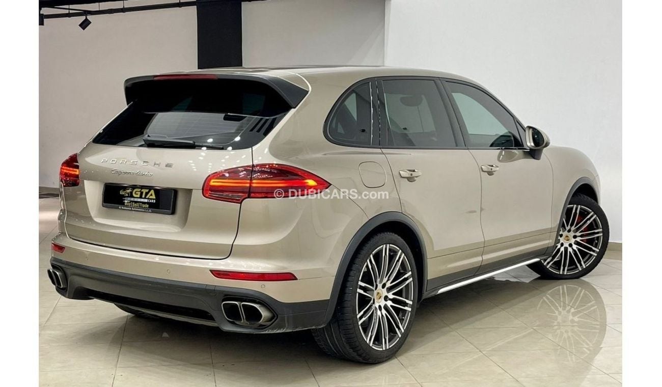 Porsche Cayenne Turbo Turbo Turbo Turbo 2015 Porsche Cayenne Turbo- Porsche Warranty-Full Service History- GCC.