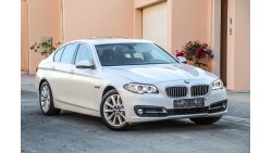 BMW 520i i 2016 GCC Warranty with Zero Down-Payment.