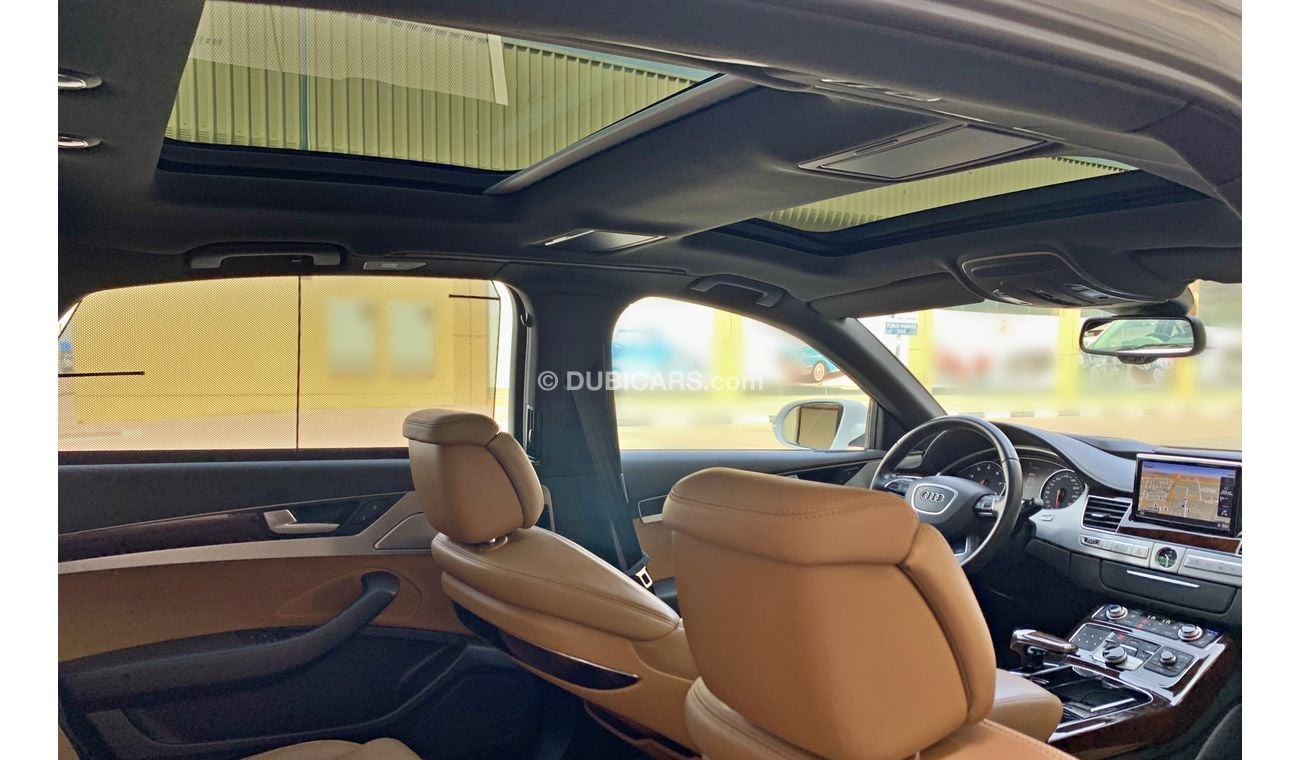 Audi A8 GCC- AUDI A8L - 50 TFSI QUATTRO - 2015 - 100% ACCIDENT FREE - BANK FINANCE AVAILABLE - WARRANTY