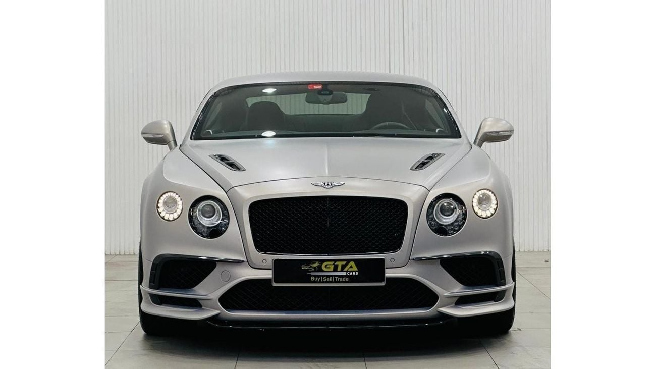 Bentley Continental GT 1/710 2017 Bentley Continental GT SuperSport, 2024 Agency Warranty + One Service Remaining, GCC