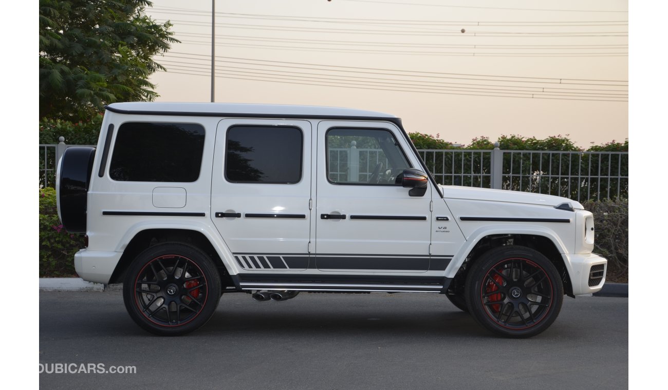 مرسيدس بنز G 63 AMG اديشن 1 (شاشات خلفيه) ضمان دولي 2سنه- السعر شامل الجمارك