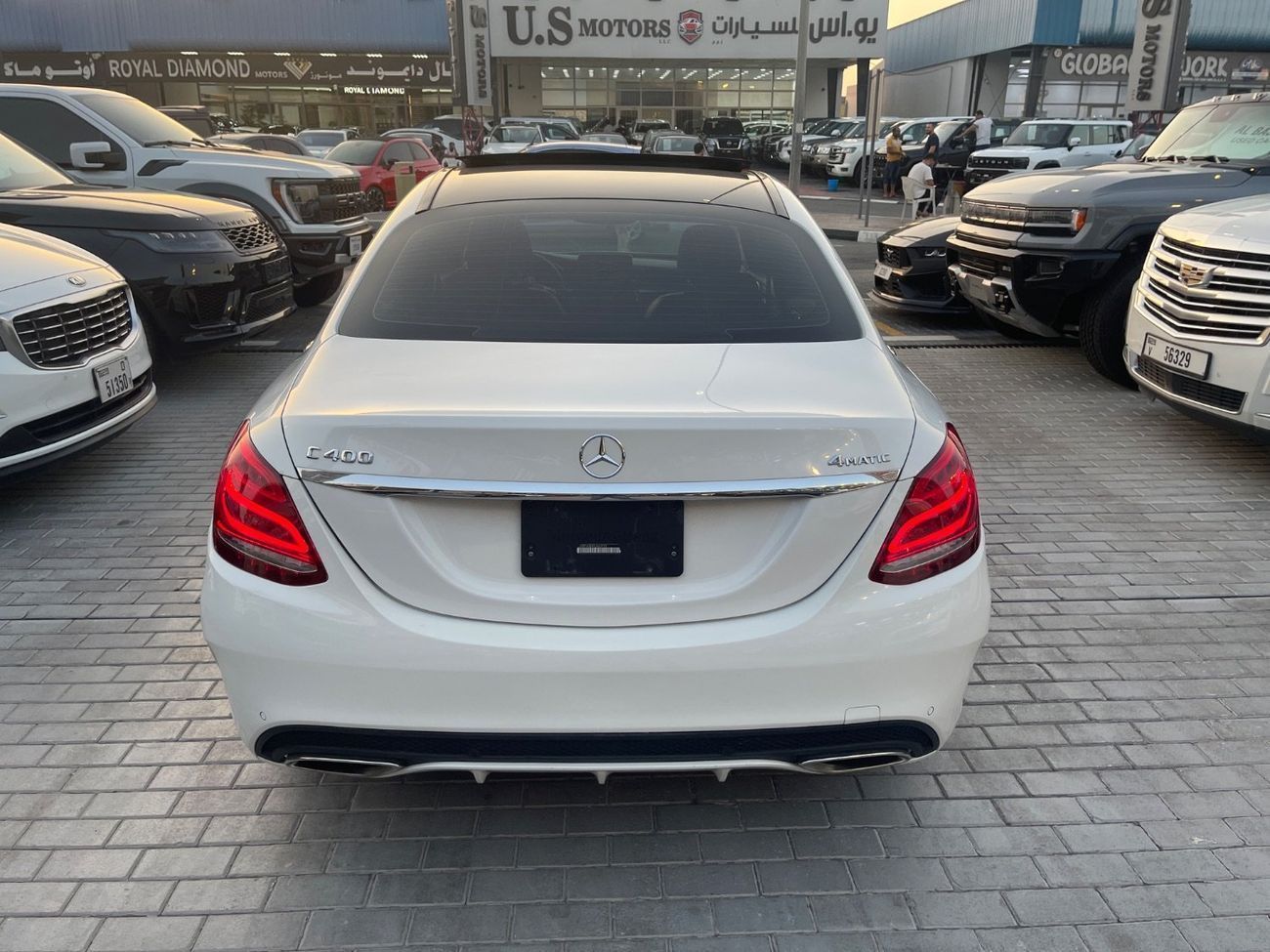 Mercedes-Benz C 400 V6.  Warranty