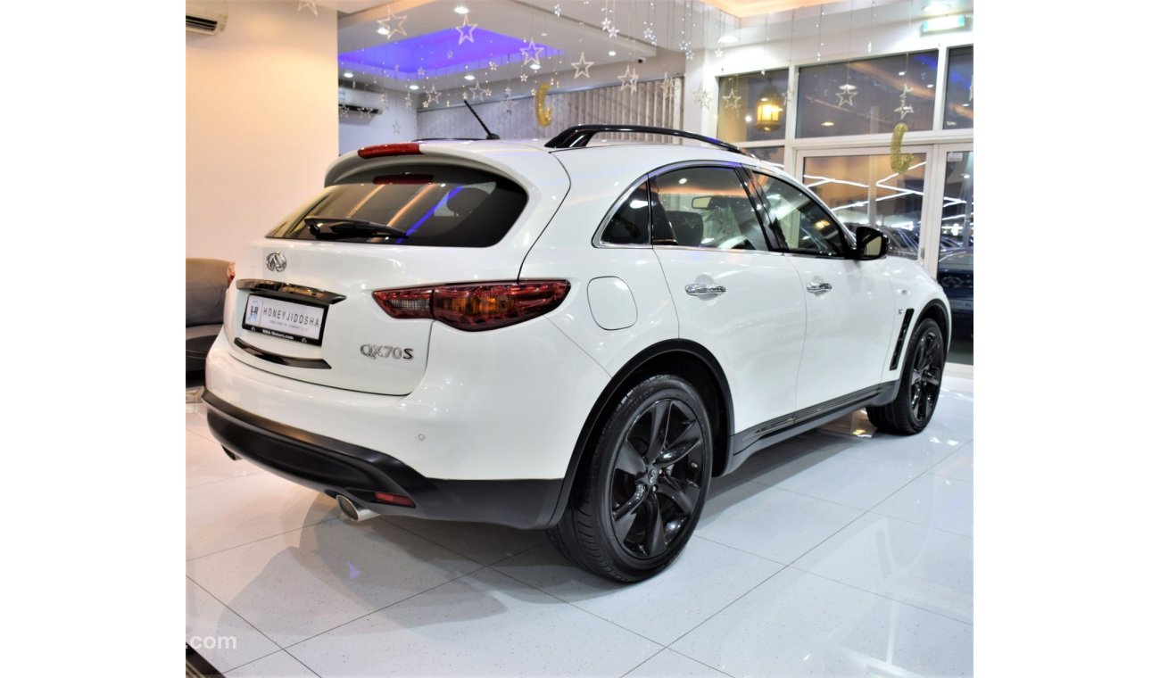 Infiniti QX70 EXCELLENT DEAL for our Infiniti QX70S 2016 Model!! in White Color! GCC Specs