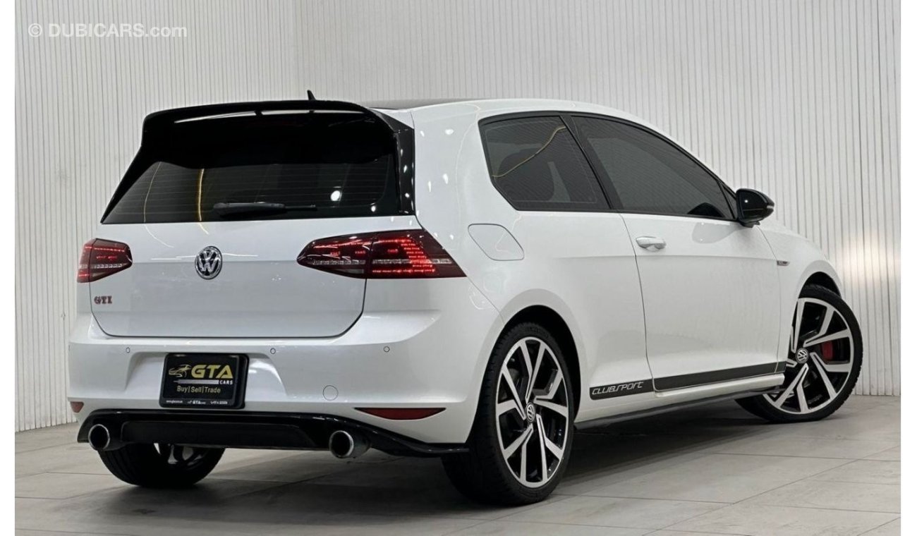 فولكس واجن جولف 2017 Volkswagen GTI Clubsport, May 2024 AAA Warranty, Full Service History, GCC