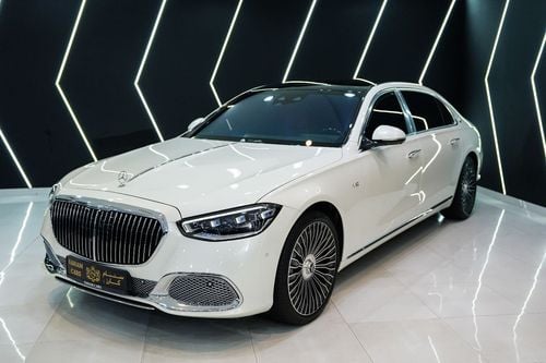 Mercedes Maybach S680 Maybach Maybach Rear Executive Package, Burmester 4D Audio, Gargash Warranty + Service!!