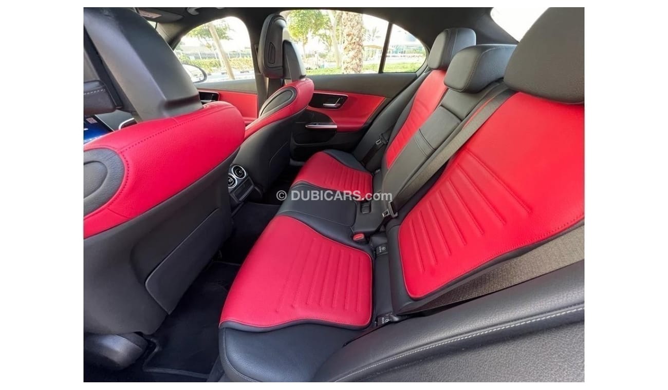 Mercedes-Benz C 200 MERCEDES BENZ C200 1.5L GCC FULL OPTIONS UNDER WARRANTY WITH CERVICE CONTRACT 2027 (