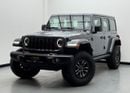 Jeep Wrangler 2024 Jeep Wrangler Rubicon X, 2028 Jeep Warranty, Jeep Service History, GCC