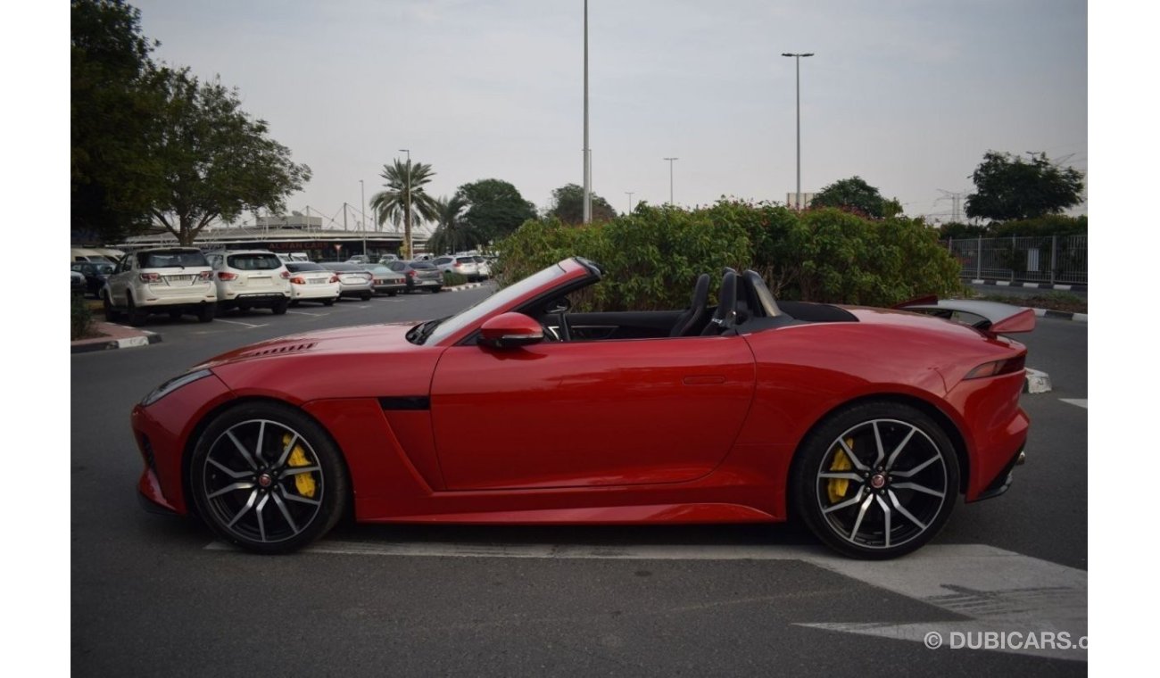 Jaguar F-Type SVR CONVERTIBLE 2018