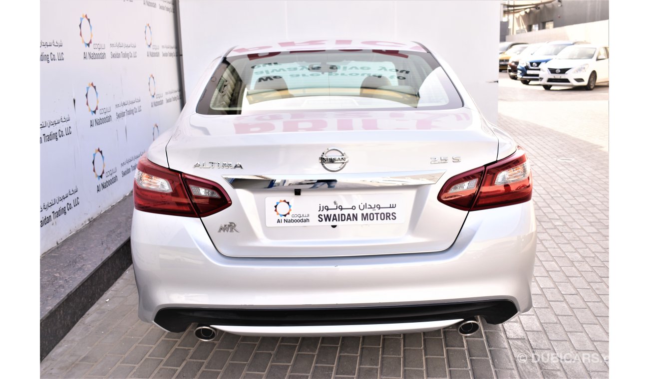 نيسان ألتيما AED 1272 PM | 0% DP | 2.5L S GCC WARRANTY