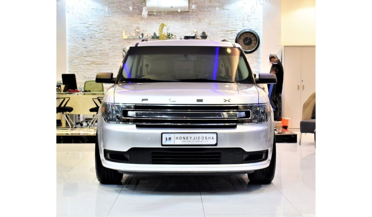 فورد فليكس ONLY 88000KM! AMAZING Ford Flex 2014 Model!! in Silver Color! GCC Specs