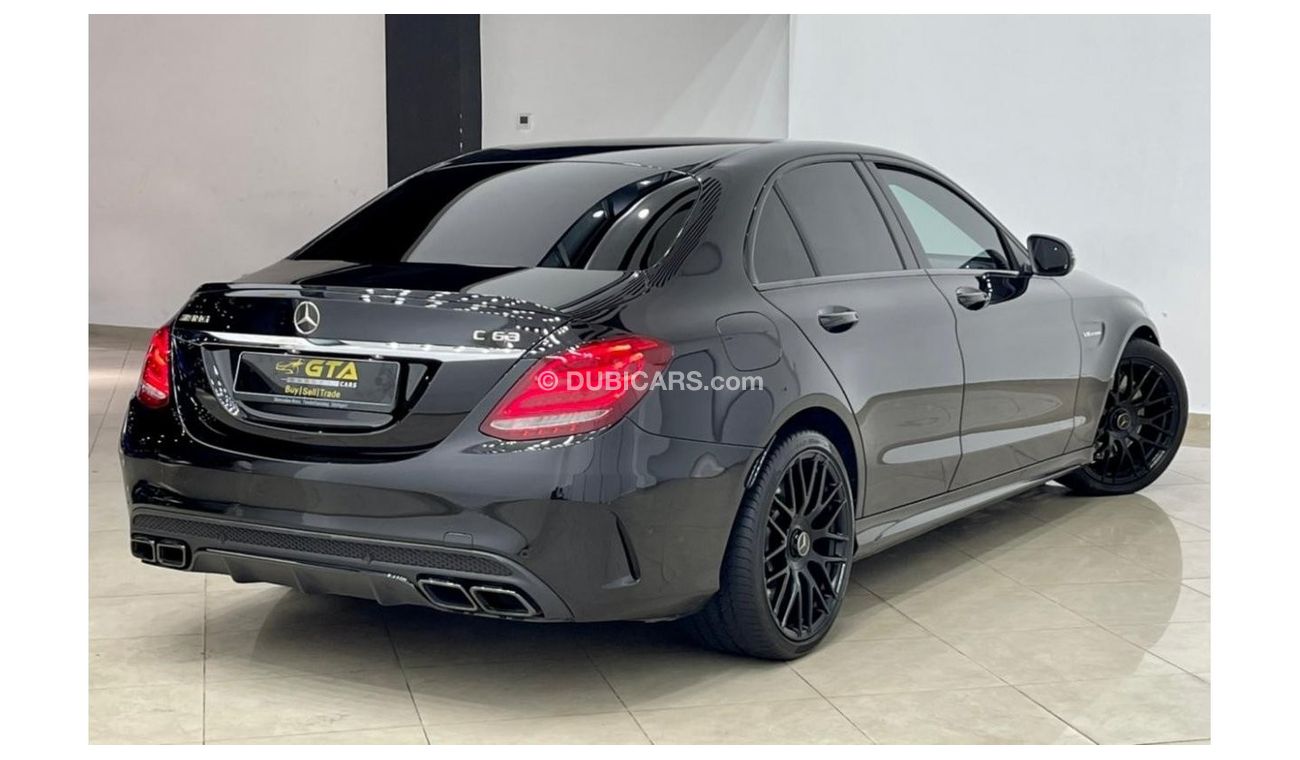 Mercedes-Benz C 63 AMG 2017 Mercedes C63 AMG V8 Bi-turbo , Full Service History, Warranty.