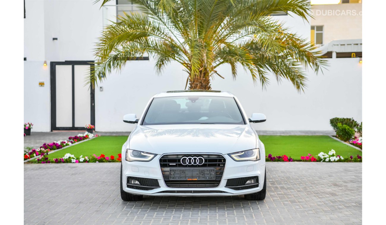 أودي A4 S-Line Quattro - Fully Agency Serviced - GCC - AED 1,058 Per Month - 0% DP