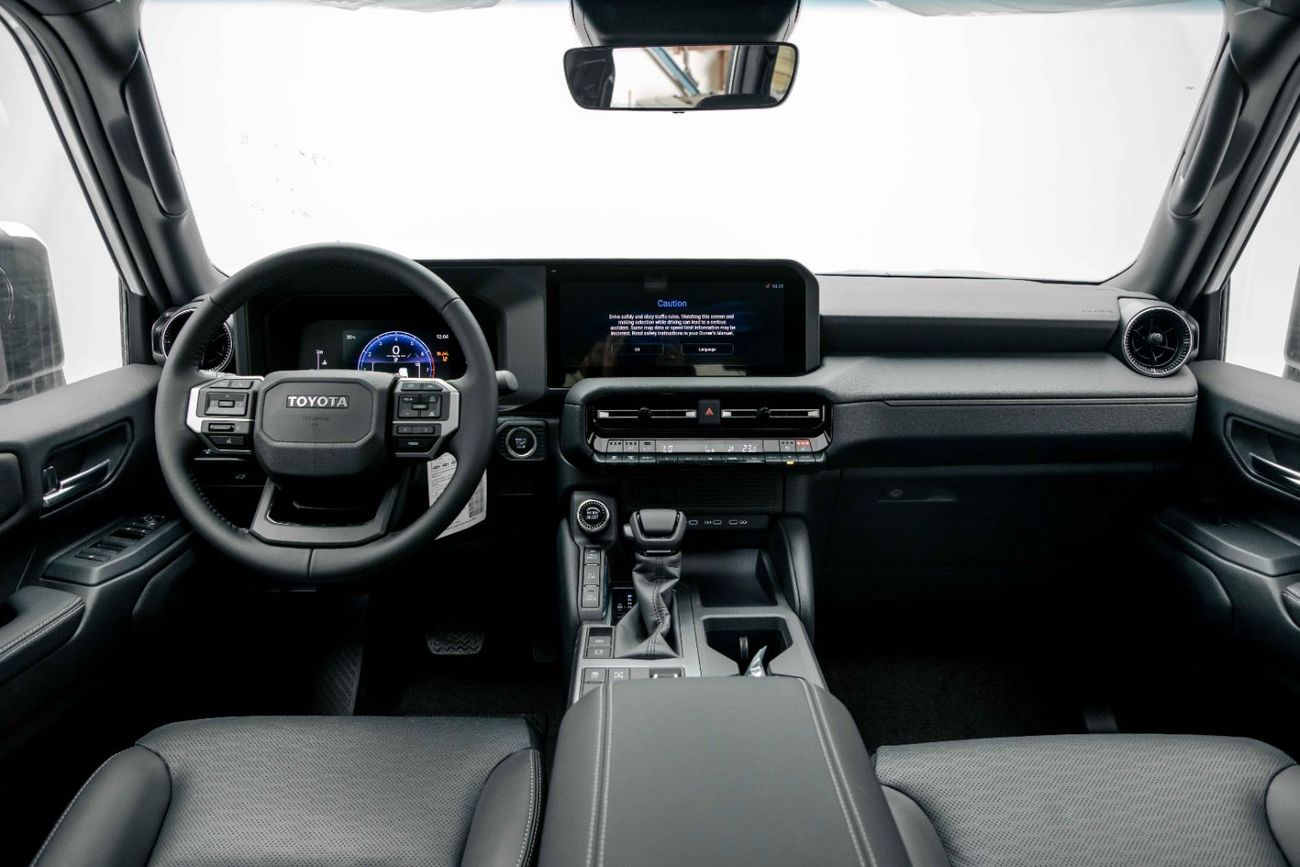 تويوتا برادو 2.4L - Platinum White Inside Black | Export Only