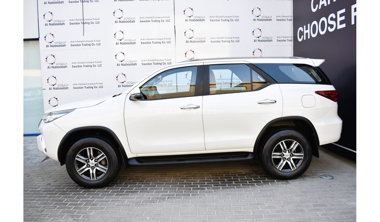 Toyota Fortuner AED 1599 PM | 2.7L EXR 4WD GCC DEALER WARRANTY