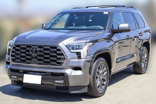 Toyota Sequoia LHD 3.5L PLATINUM HYBRID 4WD 7 SEAT AT 2024MY