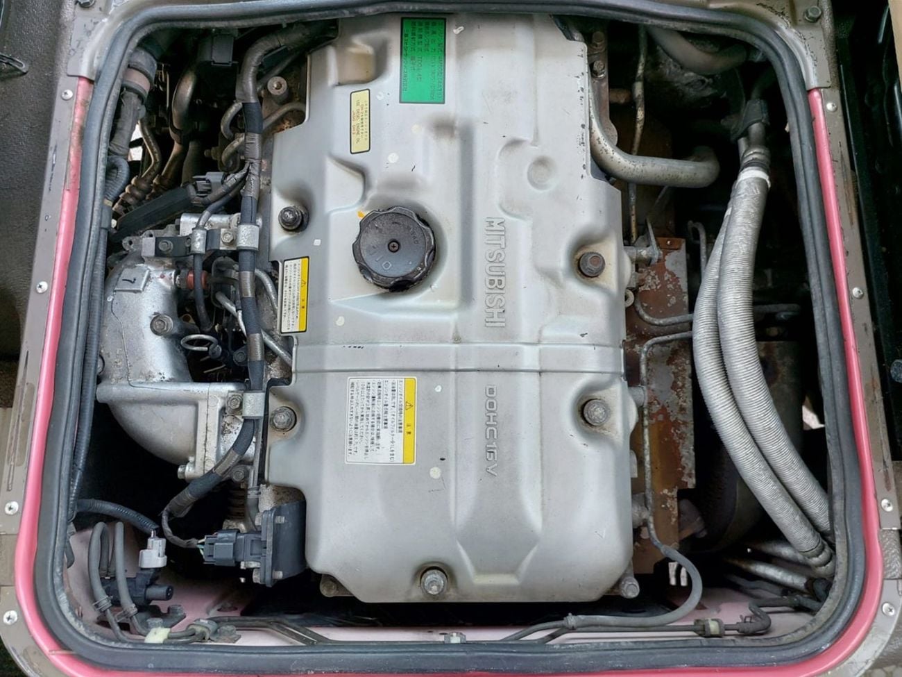 ميتسوبيشي روزا 2008 MITSUBISHI ROSA BUS RHD DIESEL MANUAL 4M50 ENGINE(PM00169)