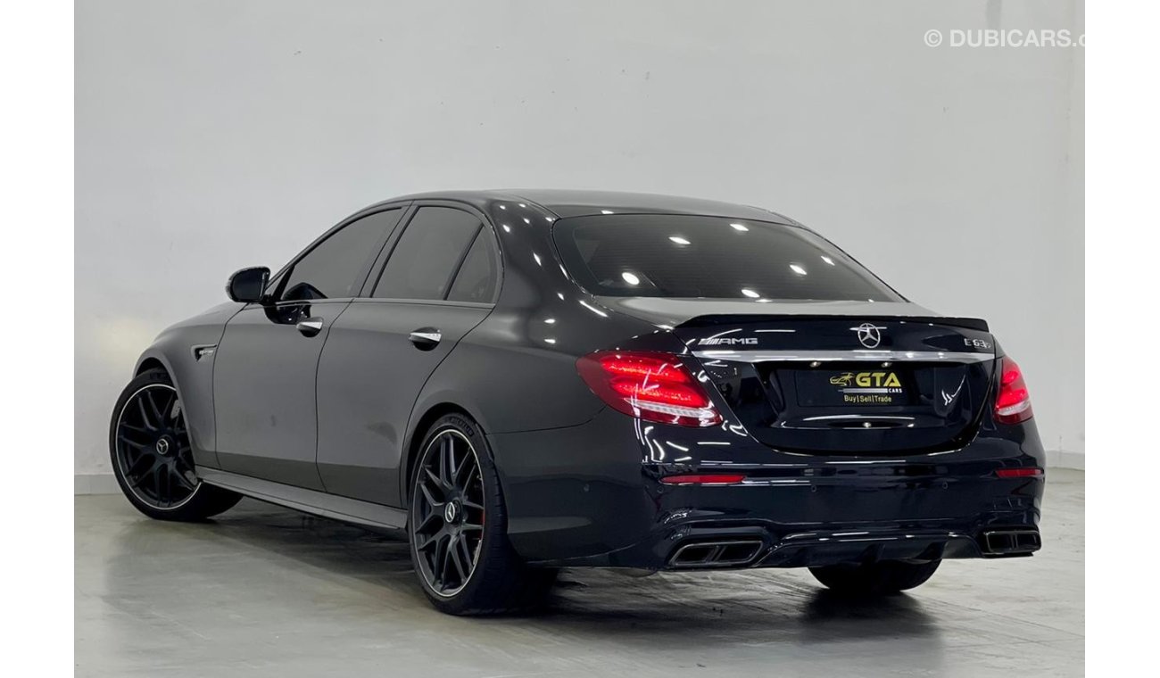 مرسيدس بنز E 63 AMG 2018 Mercedes Benz E63S, 2024 Mercedes Warranty, Full Mercedes History, GCC