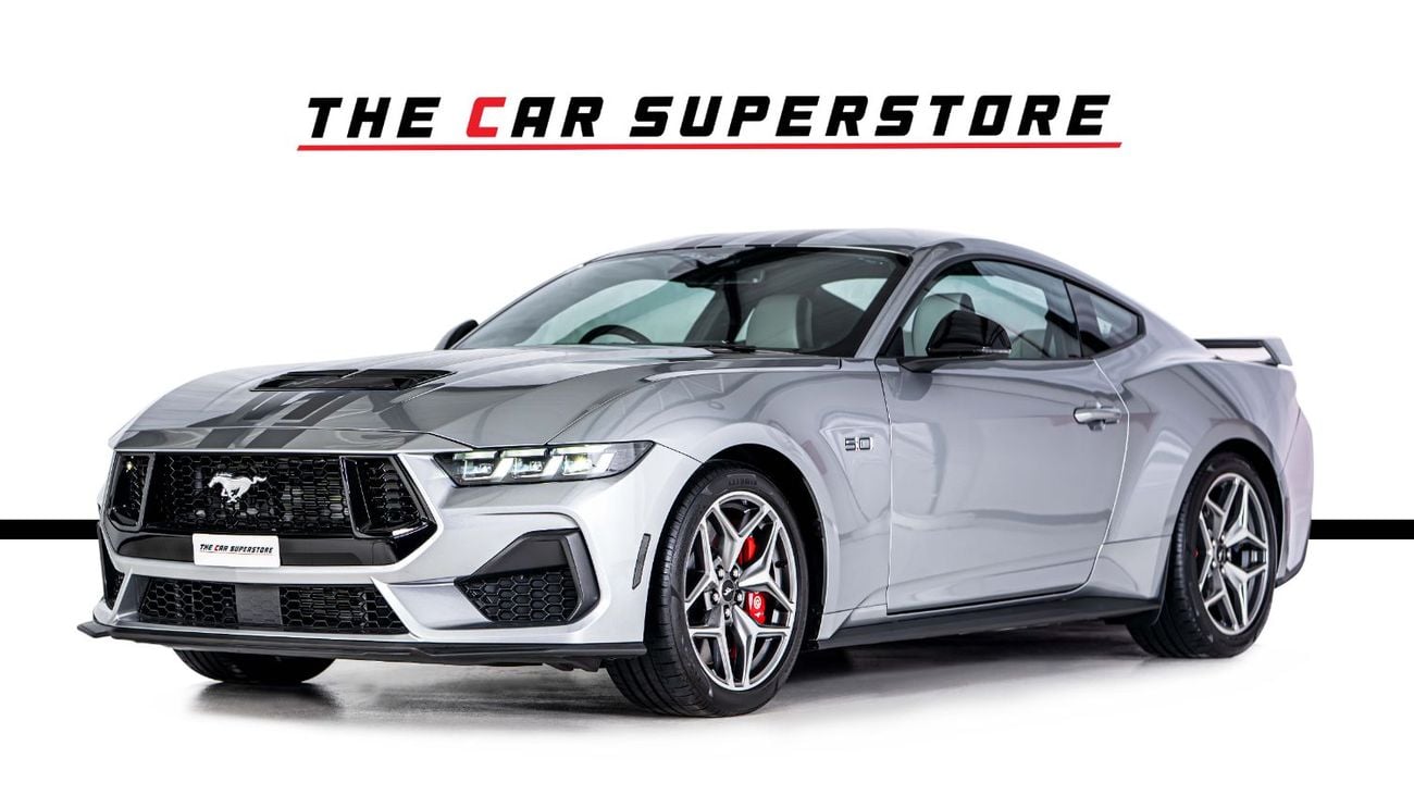 Ford Mustang GT Premium 5.0L (435 HP) Coupe A/T Naturally Aspirated V8-Al Tayer Warranty Until 2030-Sports Exhaus