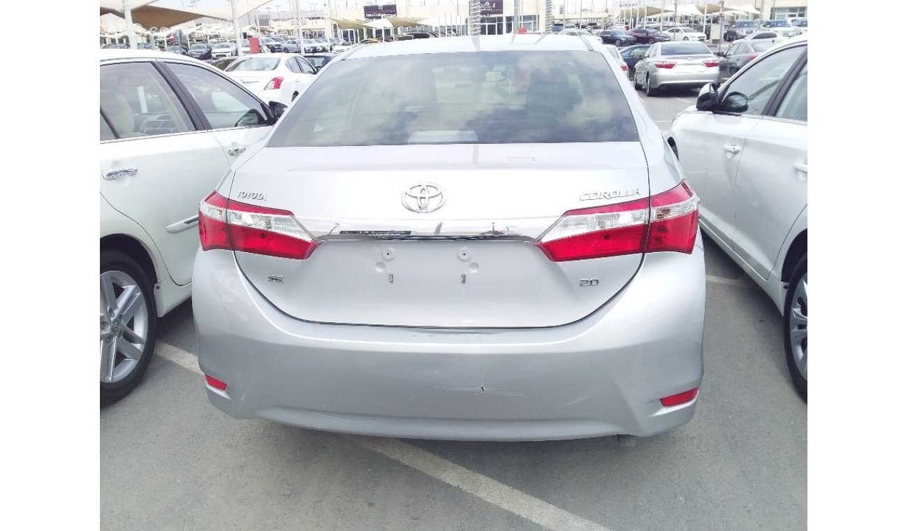 Toyota Corolla 2.0 2015 GCC