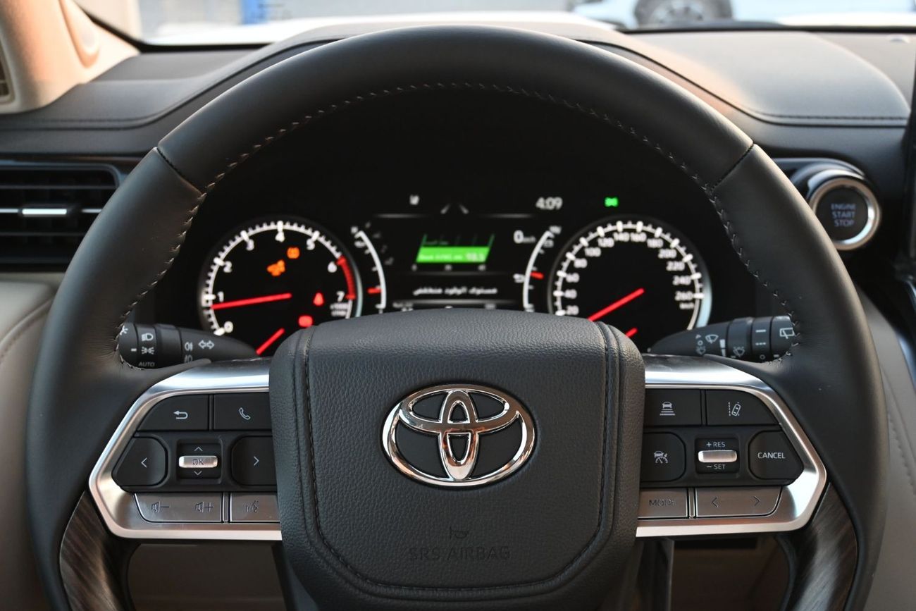 تويوتا لاند كروزر Toyota Land Cruiser VX 4.0L V6 Petrol, 4WD, Model 2024, Color White