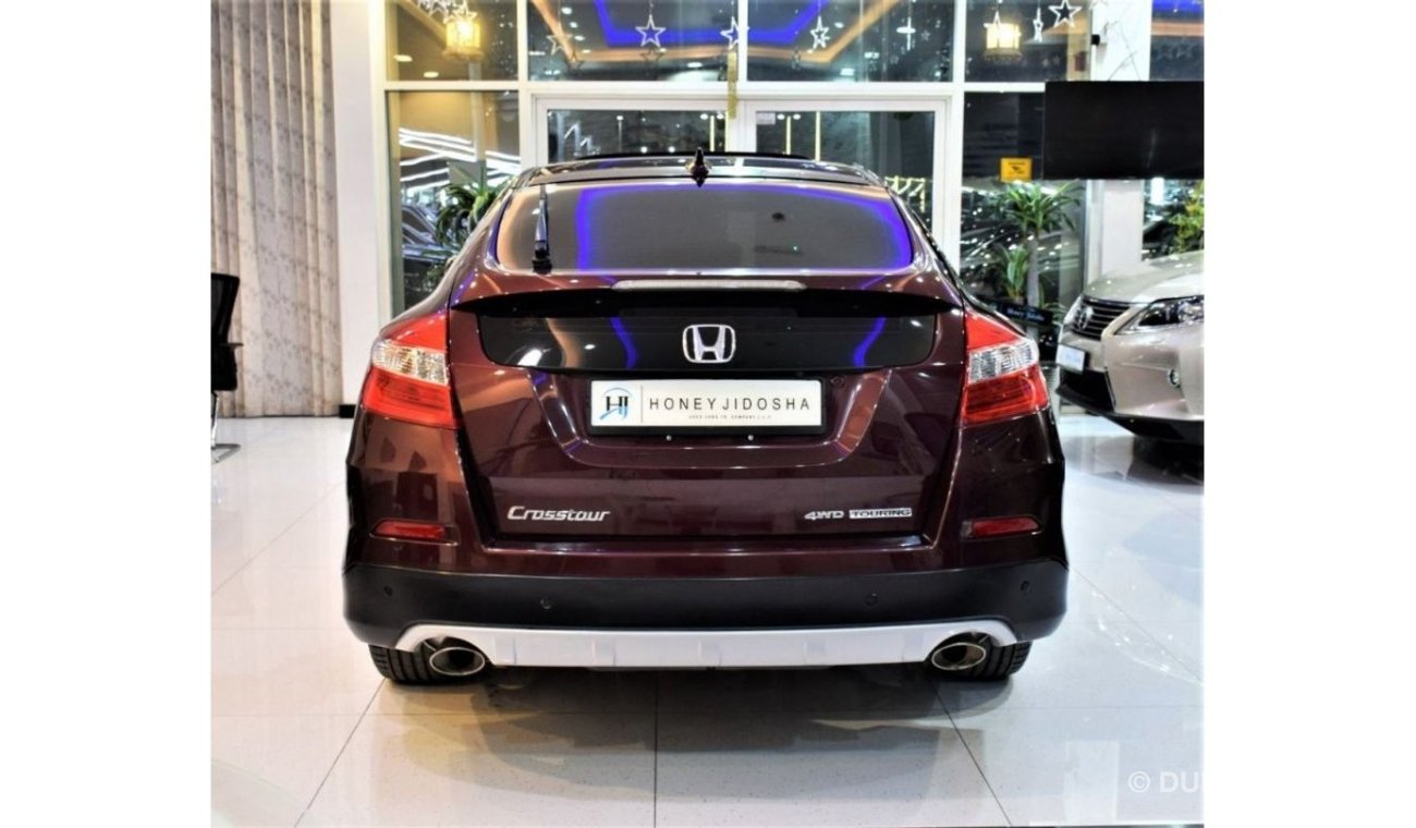Honda Crosstour AMAZING Honda CrossTour 4WD TOURING 2014 Model!! in Maroon Color! GCC Specs