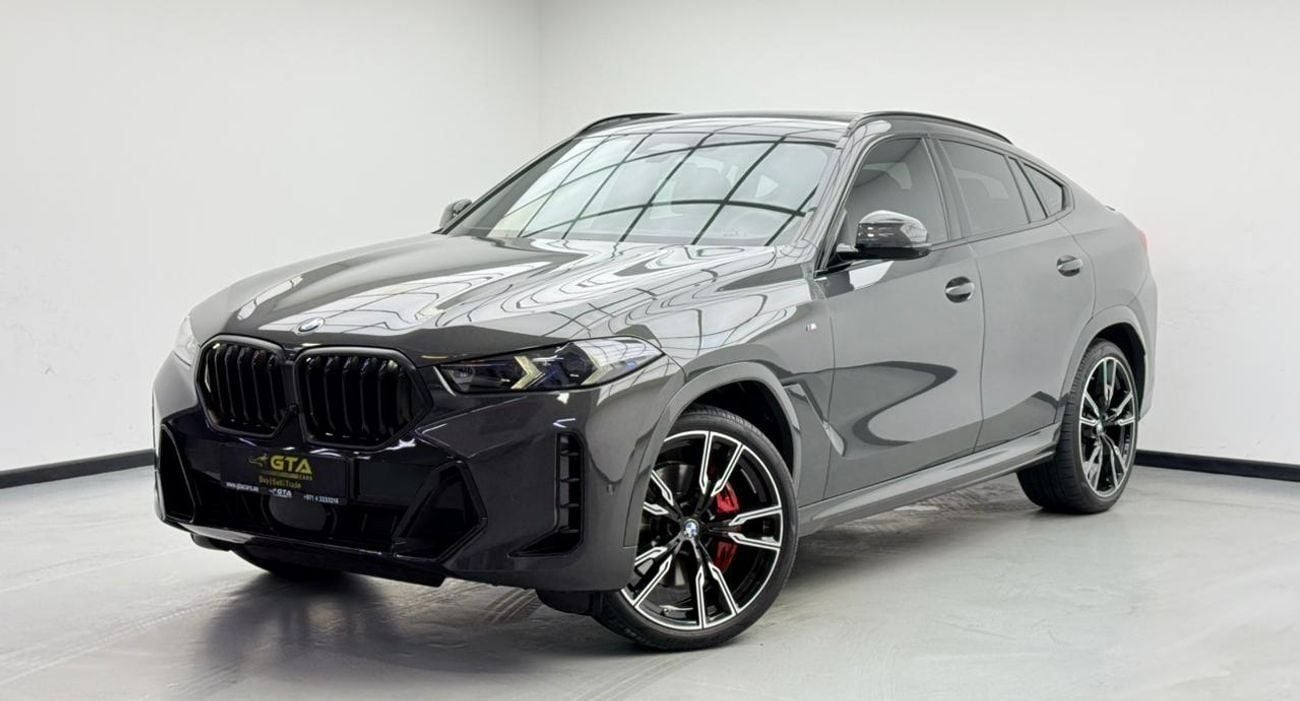 BMW X6 XDRIVE40I M SPORT 2025 BMW X6, 2030 BMW Warranty + Service Pack, Full BMW Service